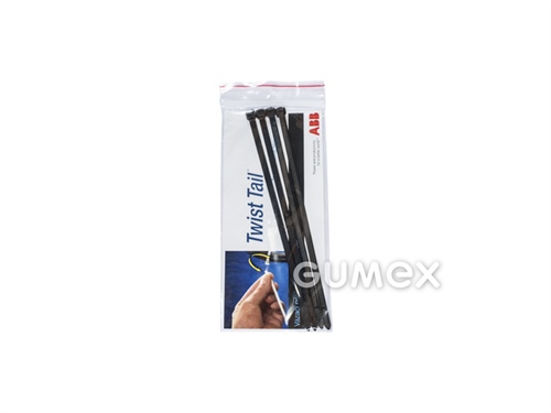  TWIST TAIL® - KABELBINDER, SCHWARZ